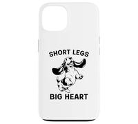 Carcasa para iPhone 13 Basset Hound Short Legs Big Heart
