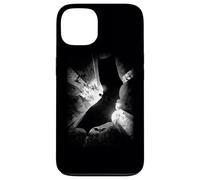 Carcasa para iPhone 13 Batman Begins Black & White Poster