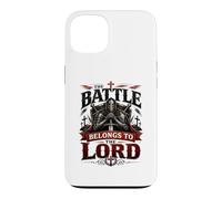Carcasa para iPhone 13 Battle Belongs To The Lord Christian Warrior Armor of God