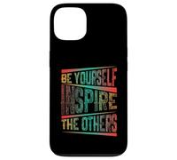 Carcasa para iPhone 13 Be Yourself Inspire The Others Cita de tipografía Motivacional