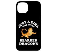 Carcasa para iPhone 13 Bearded Dragon Pet Lizard Reptile Animal Gift Black