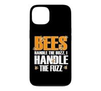 Carcasa para iPhone 13 Bees Handle The Buzz I Handle The Fuzz