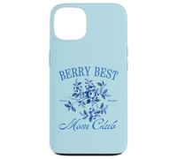 Carcasa para iPhone 13 Berry Best Mom Club Mother's Day Cute Vintage Blueberry