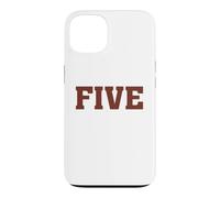 Carcasa para iPhone 13 Big Maroon Color 5 Five