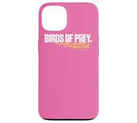 Carcasa para iPhone 13 Birds of Prey White and Yellow Horizontal Logo