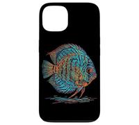 Carcasa para iPhone 13 Blue Discus Fish Acuario Fishkeeper