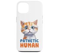 Carcasa para iPhone 13 Bonito gráfico Humano patético de Gato