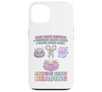 Carcasa para iPhone 13 Booktrovert Nothing Beat Reading Rock - Tijeras de Papel para Mujer