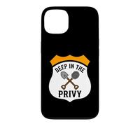 Carcasa para iPhone 13 Bottle Digging Relic Hunter Deep In The Privy Design