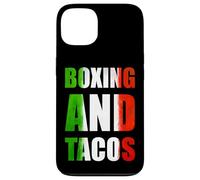 Carcasa para iPhone 13 Boxing and Tacos Latinx The Mexican Style Boxing México