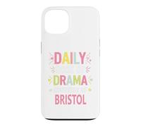 Carcasa para iPhone 13 Bristol Personalized Name Funny Cute Custom Bristol Name