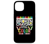 Carcasa para iPhone 13 Broken Crayons Still Color Mental Health Awareness Men Women