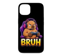 Carcasa para iPhone 13 Bruh Capybara Videojuegos Funny Controller PC Gamer Console
