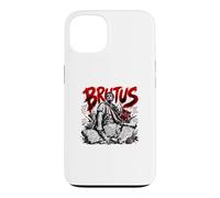 Carcasa para iPhone 13 Bruto Julio César Historia Romana IDUS de Marzo