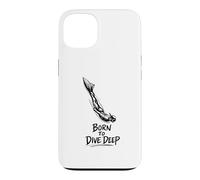 Carcasa para iPhone 13 Bucear O Morir Apnea Apnea Atletas Buceo Born to Deep Dive