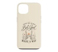 Carcasa para iPhone 13 But God Made A Way Christian Faith - Cita inspiradora