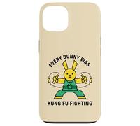 Carcasa para iPhone 13 Cada Conejito era Kung Fu luchando contra el Karate Rabbit