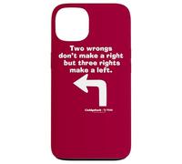 Carcasa para iPhone 13 Caddyshack Two Wrongs Don't Make a Right