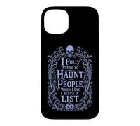 Carcasa para iPhone 13 Calavera Sarcástica Asustar Personas Dark Humor Halloween