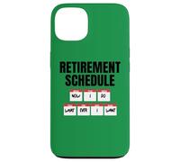 Carcasa para iPhone 13 Calendario de jubilación: Ahora Hago lo Que Quiero