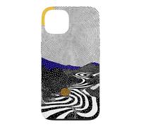 Carcasa para iPhone 13 Camino Cósmico Op-Art Giro Hipnótico