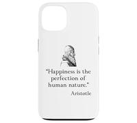 Carcasa para iPhone 13 Camisa de Aristóteles sobre la Felicidad Filosofía de Aristóteles
