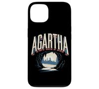 Carcasa para iPhone 13 Camiseta De La Ciudad De Agartha Teoría De La Conspiración