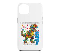 Carcasa para iPhone 13 Camiseta Dino I Play with Bricks 6 7 Hours per Day