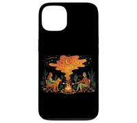 Carcasa para iPhone 13 Campfire Friends Night Camping Naturaleza Camper Campamento