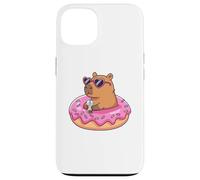 Carcasa para iPhone 13 Capybara Bubble Tea Lovely Cute Capyboba Boba Milk Tea