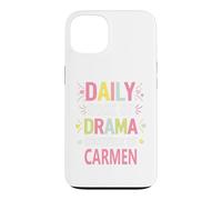 Carcasa para iPhone 13 Carmen Personalized Name Funny Cute Custom Carmen Name