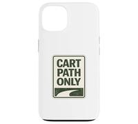 Carcasa para iPhone 13 Cart Paths Only First Tees Jitters Public Golf Society Chistes