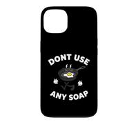 Carcasa para iPhone 13 Cast Iron Skillet Funny Dont Use Any Soap Retro Pan