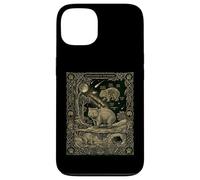 Carcasa para iPhone 13 Celestial Wombat Tarot Cartas Astronomía