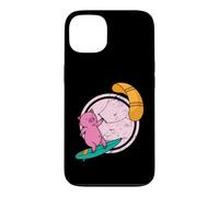 Carcasa para iPhone 13 Cerdo en Kite Surfing