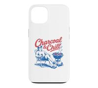 Carcasa para iPhone 13 Charcoal & Chill Summer BBQ Grill Dad Father's Day Relax
