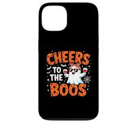 Carcasa para iPhone 13 Cheers To The Boos Divertido Fantasma de Halloween
