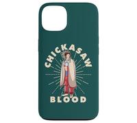 Carcasa para iPhone 13 Chickasaw Blood Man Sunburst Orgulloso Diadema Nativo Americano