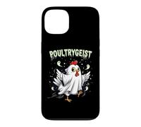 Carcasa para iPhone 13 Chicken Ghost Poultrygeist Halloween Costume Farmer