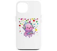 Carcasa para iPhone 13 Children Spotty In Need Kids Dots Marine Animals Jellyfish