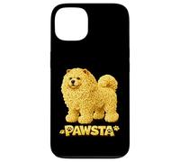 Carcasa para iPhone 13 Chow Chow Spaghetti Fideos Comida Italiana Cachorro Am