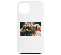 Carcasa para iPhone 13 Chris Eubank V Pelea de Boxeo en Tiempos de Guerra de Nigel Benn 1990