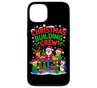Carcasa para iPhone 13 Christmas Building Crew Costume Master Builder Block Xmas
