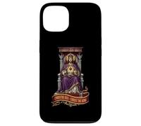 Carcasa para iPhone 13 Christus Vincit Católico Cristo Rey Sagrado Corazón