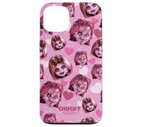 Carcasa para iPhone 13 Chucky and Tiffany Hearts All-Over Print