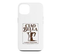 Carcasa para iPhone 13 Ciao Bella Moka Italiana Arte Vintage Café