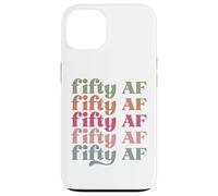 Carcasa para iPhone 13 Cincuenta AF Hombres Mujeres Adjetivos Favoritos Divertidas Palabras atrevidas