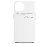 Carcasa para iPhone 13 Cita de Alexander Hamilton - Aquellos Que no representan Nada