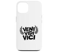 Carcasa para iPhone 13 Cita de la Victoria de Julio César Veni Vidi Vici