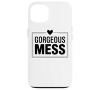Carcasa para iPhone 13 Cita Divertida del Caos del Amor Propio magnífico lío